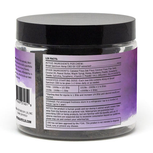 Lix Large Breed Bites 40mg per Soft Bite 40Ct - Poudre Pet and Feed Supply